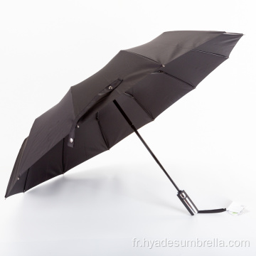 Parapluie homme noir personnalisé Wittchen